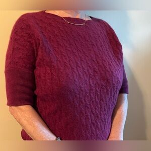 Cable Knit Cashmere Sweater